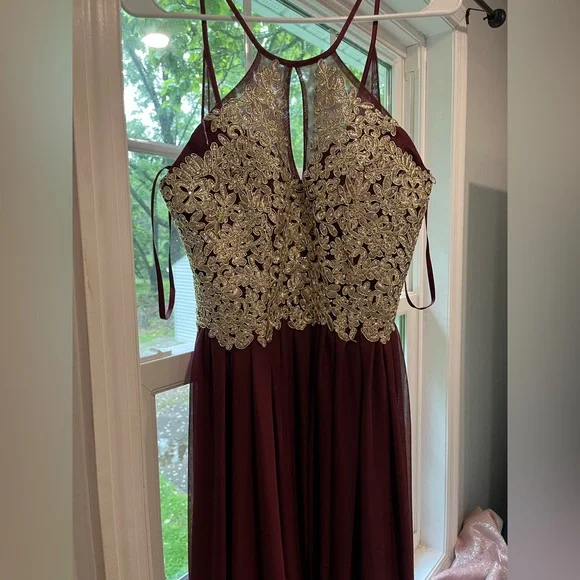 princess polly baby blue dress Dresses | Elegant Burgundy And Gold Lace Evening Dress